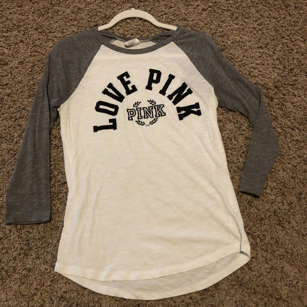Victorias Secret Pink 3/4 Sleeve